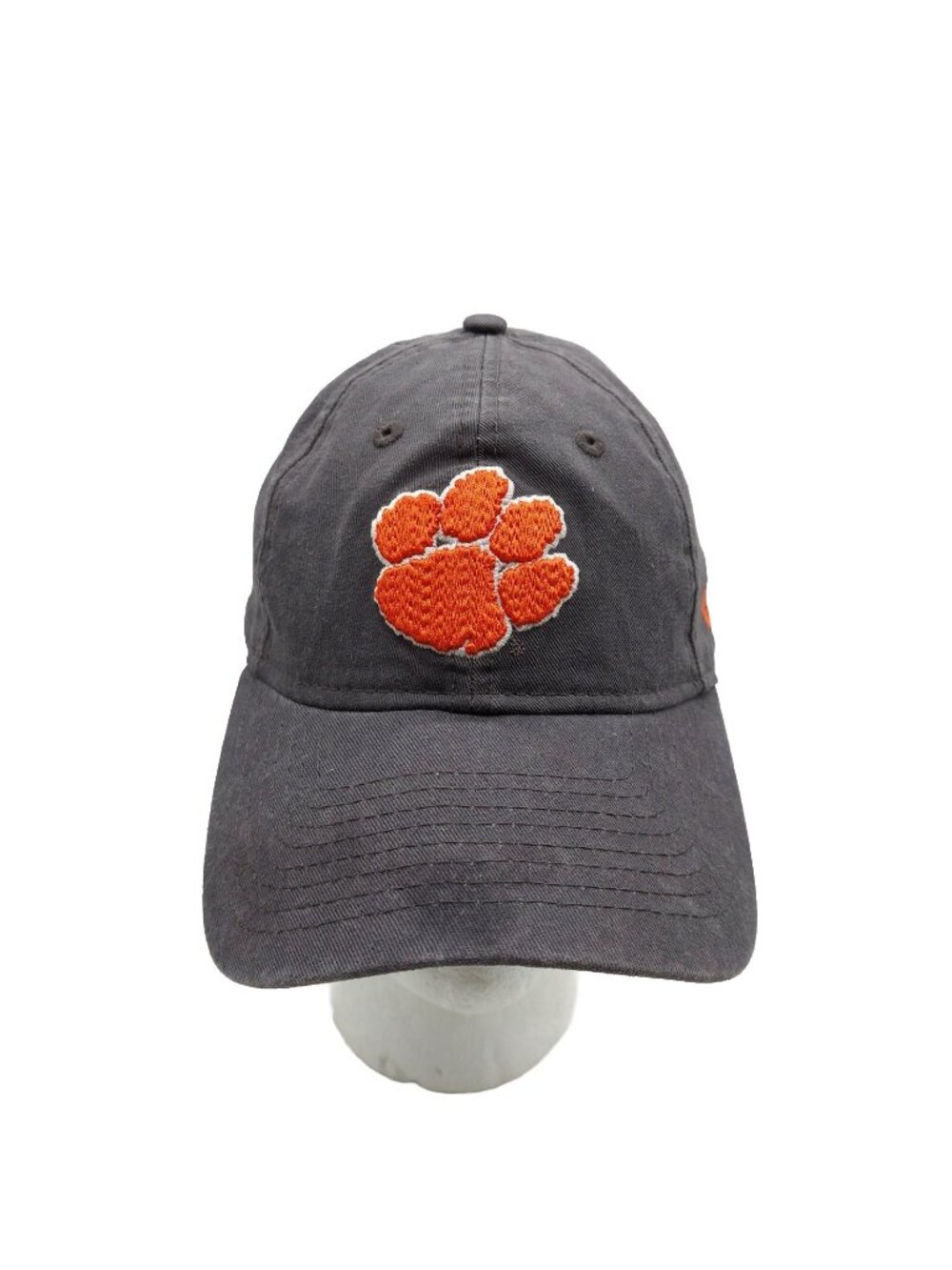 Clemson Tigers Hat Cap Strapback Buckle Black Adjustable Embroidered Womens